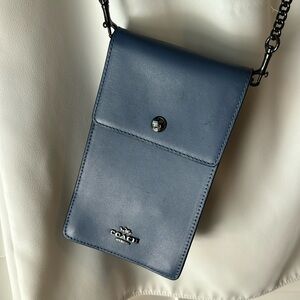 Coach- Phone and card crossbody bag.